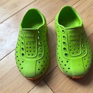 Native shoes. Great for warm weather and water. Sz big Baby 6.